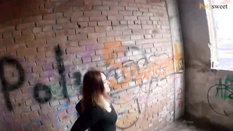 Watched the train fucking a bitch