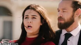 EroticaX - hot Dark Haired Kylie Rocket Fucks Friend At BFFs Wedding