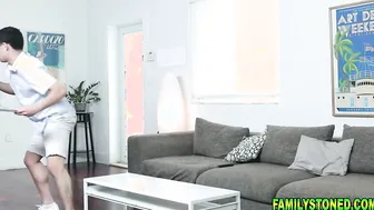 Getting Pounded porn video – Stepmom watches as her step-daughter getting pounded by lusty stepson