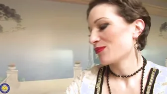 Older mothers seduce lucky boys
