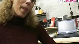 sabine laesst sich into der Firma fingern