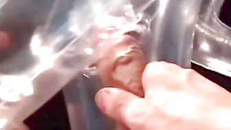 Handsome amateur young gay fucking sex doll with big dick