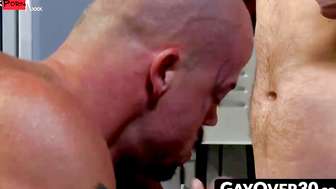GayOver30.com - Sean Duran gets his butthole stretched by Max and Darins huge cocks