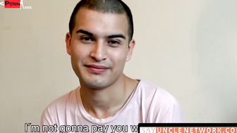 SayUncleNetwork.com - Straight jock's raw threesome for cash and analsex pleasure pov