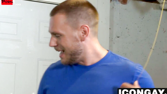 Hot Hans Berlin finds solace in asian jock Jessies tight ass