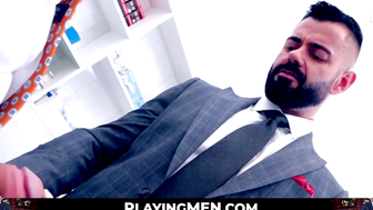 Language porn video – PlayingMen.com - Classy doctor conducts thorough anal examination on patient with int