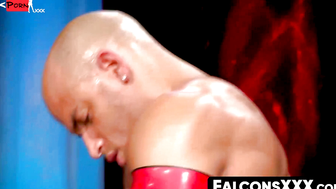 FalconsXXX.com - Muscle hunks pleasure each other in a hot session of sixty-nine and