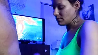 Wisconsin mom Getting Facial