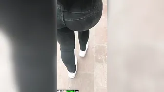 Hispanic Caught into the Street Fuck