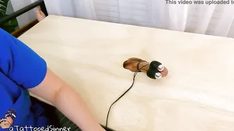 nurse milks her patient using unique machine