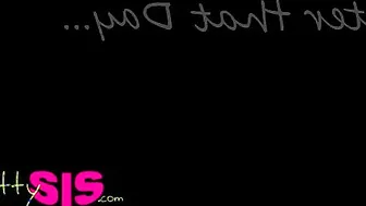 Turned On Stepsister Loves Sex Games And Ride Penis