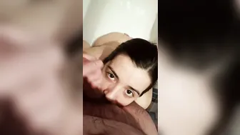 happy ending inside my mouth from family friend. blown nuts