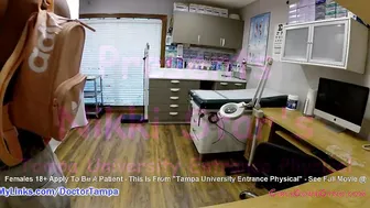 Nikki Stars’ New College Girl Gyno Exam By Doctor From Tampa