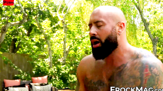 Sweaty and hardcore take turns ass pounding with hot studs Gunnar Gates and Aiden Dea