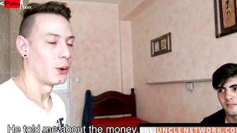 SayUncleNetwork.com - Cute straight Latino takes a huge raw member for quick cash