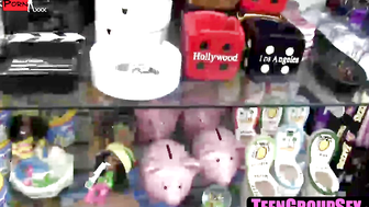 TeenGroupSex.com - Teenies indulge in pussy licking and wild partying on Hollywood Bl