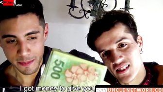 SayUncleNetwork.com - Straight Latino's big cock encounter and cash reward