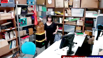 ShopliftersPunished.com - Cute but slutty teen's tight pussy destroyed by officer coc