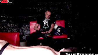 Horny Damian Hight receives a hard pounding from Stef Killer.