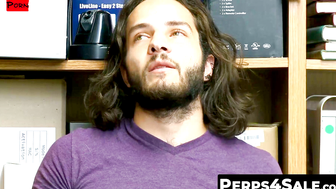 Perps4Sale.com - Slutty horny cop seduces attractive long haired criminal