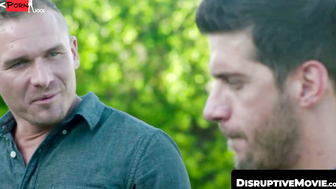 DisruptiveMovie.com - Muscular Daddy Ty Roderick pounded hard by sexy bear Isaac X in