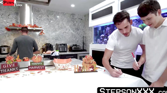 StepsonXXX.com - My stepsons Dakota Lovell and Gabriel are touching each other so I j