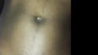 African Street Prostitute Covered With Cum