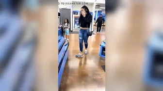 Fine butt momma inside Walmart