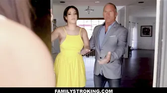 Skinny 18 Yo Step Sister Kylie Rocket Nailed By Her Step Sisters Hubby On Family Couch