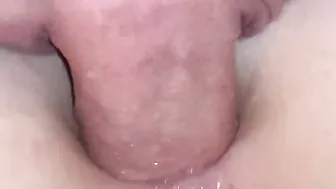 Satisfy Cum into my Booty Insane Close up Anal -amateur Private-