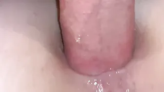 Satisfy Cum into my Booty Insane Close up Anal -amateur Private-