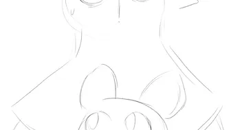 Floraverse Mellie and Claud Furry Yiff Inflation Belly on the Train inside Outdoor ;three