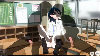 3D ANIMATED Student Loves to Screwed with 2 Men during Break