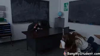 Crazy Sexy Score For A School bimbos Whore