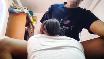 She Blown My Penis While I Was Smoking Cigarettes.