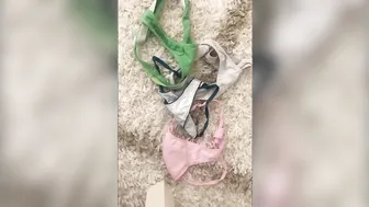 Bald twat with ToothBrush Outdoors parc masturbation risky