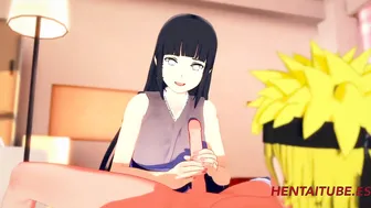 Naruto Boruto Animated - Naruto x Hinata. Hand Job Boobjob  Banged with
