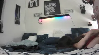 Booty Screwed inside Red Underwear