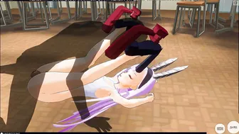 3D ANIMATED Shimakaze Ejaculates inside her Snatch