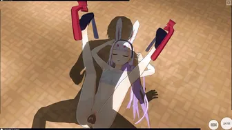 3D ANIMATED Shimakaze Ejaculates inside her Snatch