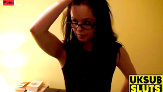 UKSubSluts.com - Great looking Tiffany Naylor's big hard dick sucking