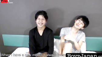 BoyzJapan.com - Asian young guy sucks and fucks until he cums hard