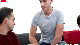 Very lustful Jack Andram have hardcore sex session with his stepfamily