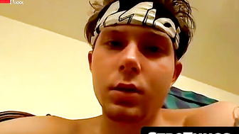 Str8Thugs.com - Thug Billy working out a load of hot jizz out of his cock in solo ses
