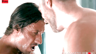 Muscular Alex Mecum rammed hard the tight asshole of his old buddy Darenger McCarthy