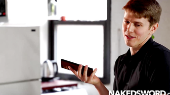 NAKEDSWORD Pilot Sean Xavier Dicked Down Boyfriend Sage Roux