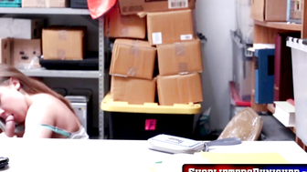 ShopliftersPunished.com - Brooke Bliss slammed deep by big dick cop in the office tak