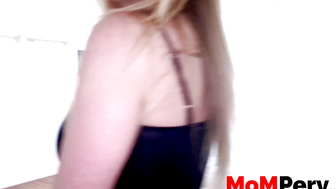 Ass-tattooed mom lets her employee fuck her hard