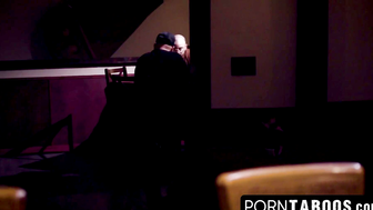 PornTaboos.com - Jill Kassidy swallows cum after a doggystyle pounding by a man in a