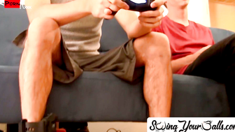 SwingYourBalls.com - Hot young twinks share passionate cock sucking and swapping